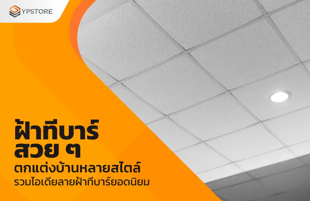 ฝ้าทีบาร์สวย ๆ